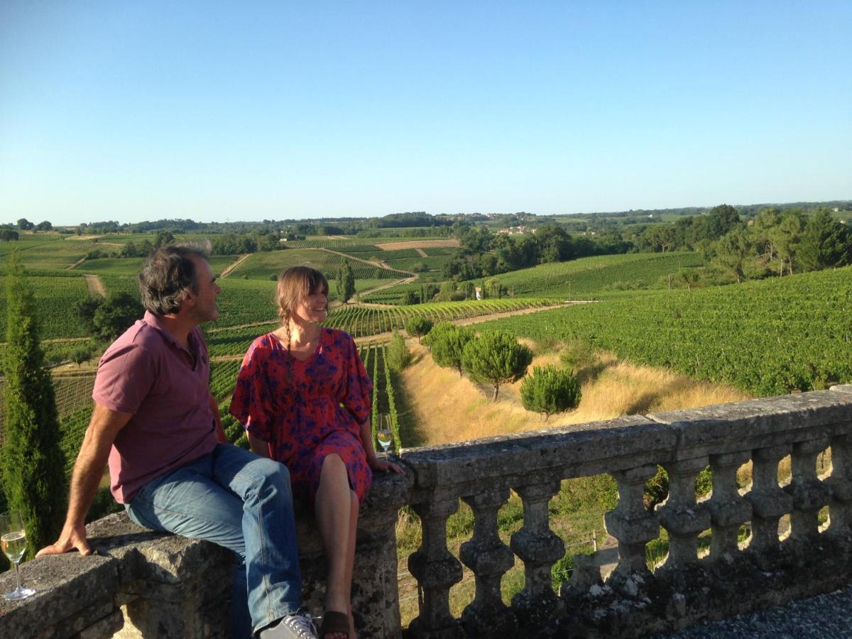 Bourg-sur-Gironde Chateau De La Grave المظهر الخارجي الصورة